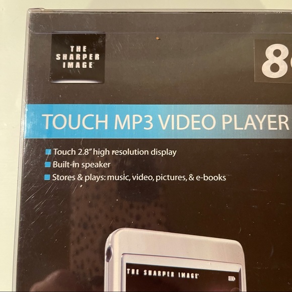 SHARPER IMAGE Touch MP3 Video Player 8 GB -Brand new - Picture 5 of 9